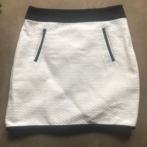 Ann Taylor winter white skirt